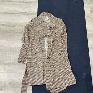 Cabi houndstooth coat